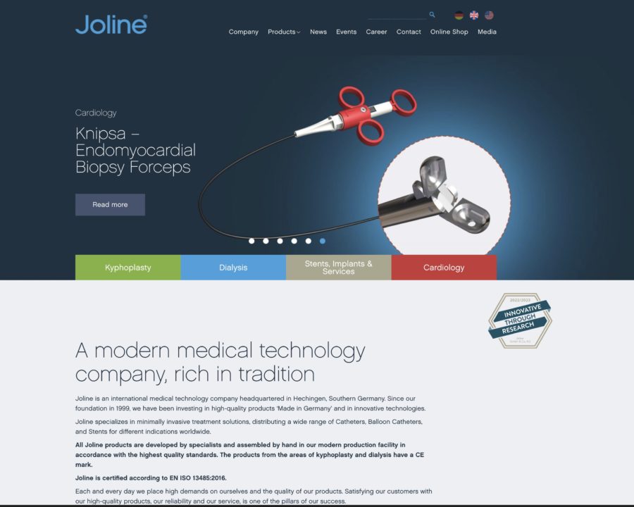 Joline - Maatwerk Wordpress Webdevelopment