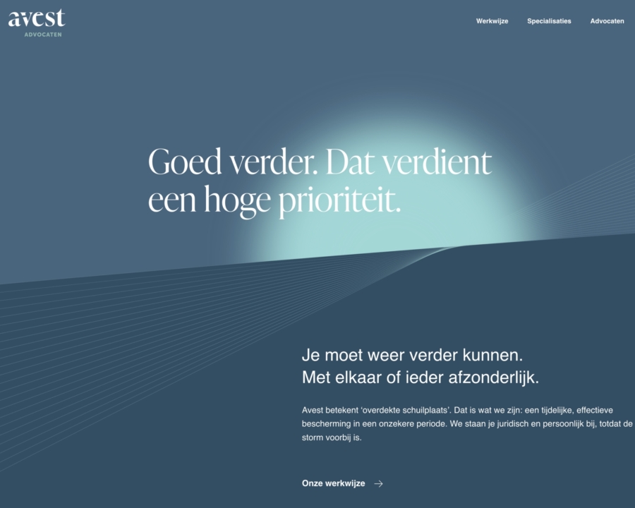 Avest Advocaten - Maatwerk Wordpress Webdevelopment